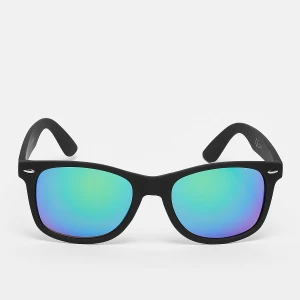 Okulary przeciwsłoneczne unisex - czarne, niebieskie, markiSNIPES, Okulary przeciwsłoneczne, w kolorze czarny, rozmiar: