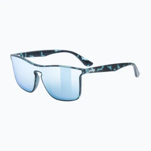 Okulary przeciwsłoneczne UVEX Heyday blue havanna/mirror ice blue