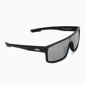 Okulary przeciwsłoneczne UVEX Lgl 51 black mat / mirror silver