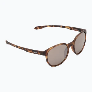 Okulary przeciwsłoneczne UVEX LGL 54 havanna matt/litemirror silver