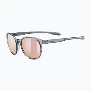 Okulary przeciwsłoneczne UVEX LGL 54 smoke/mirror pink
