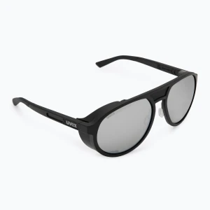 Okulary przeciwsłoneczne UVEX MTN Classic Pure black matt/mirror silver