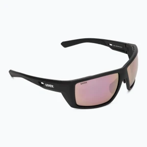 Okulary przeciwsłoneczne UVEX Mtn Venture CV black matt / mirror pink
