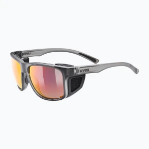 Okulary przeciwsłoneczne UVEX Sportstyle 312 smoke matt/mirror red