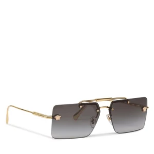 Okulary przeciwsłoneczne Versace 0VE2245 Złoty