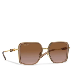 Okulary przeciwsłoneczne Versace 0VE2261 Brown Transparent 100213