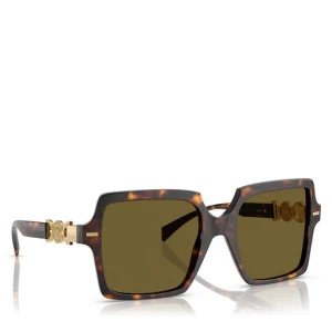 Okulary przeciwsłoneczne Versace 0VE4441 108/73 Brązowy