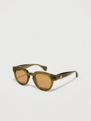 Okulary przeciwsłoneczne Vivienne Westwood khaki