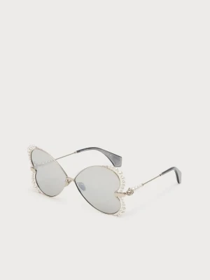 Okulary przeciwsłoneczne Vivienne Westwood srebrny