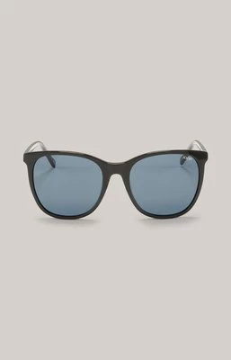 Okulary przeciwsłoneczne w kolorach czarnym/niebieskim Joop