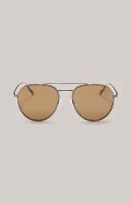 Okulary przeciwsłoneczne w kolorze beżowym Joop