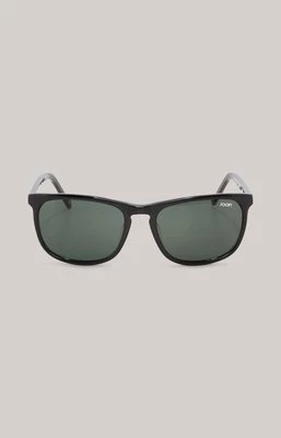 Okulary przeciwsłoneczne w kolorze czarnym/zielonym Joop