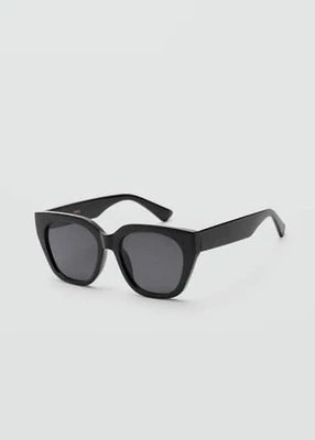 Okulary przeciwsłoneczne w kwadratowych oprawkach Mango