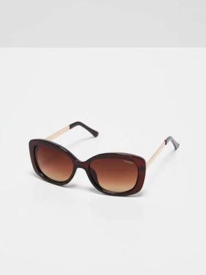 Okulary przeciwsłoneczne z grubymi oprawkami Moodo