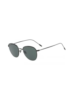 Okulary przeciwsłoneczne z metalową oprawką Giorgio Armani