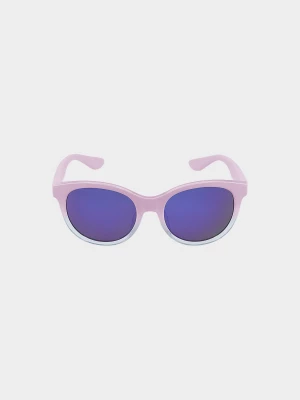 Okulary przeciwsłoneczne z multibarwną powłoką dziewczęce 4F
