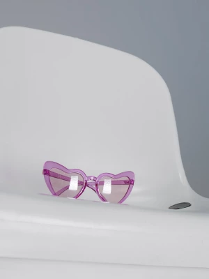 Okulary przeciwsłoneczne z powłoką lustrzaną dziewczęce 4F JUNIOR