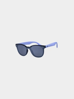 Okulary przeciwsłoneczne z powłoką lustrzaną - fioletowe 4F