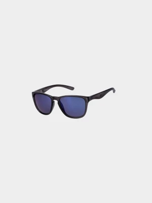 Okulary przeciwsłoneczne z powłoką lustrzaną uniseks - niebieskie 4F