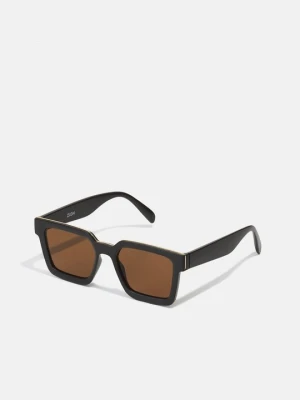 Okulary przeciwsłoneczne Zign By Zalando ciemnobrązowy