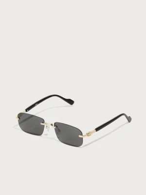 Okulary przeciwsłoneczne Zign By Zalando czarny
