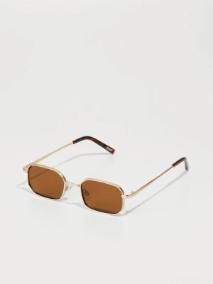 Okulary przeciwsłoneczne Zign By Zalando złoty