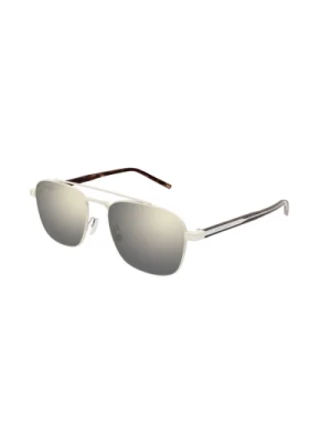 Okulary SL 665 Ivory White Saint Laurent