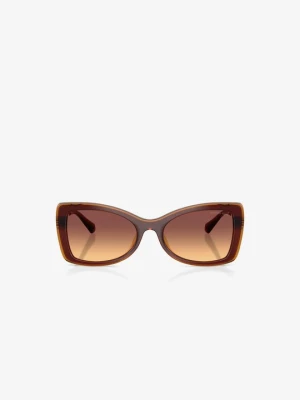 Okulary słoneczne Malaga Michael Kors BRĄZOWY (Brązowy)