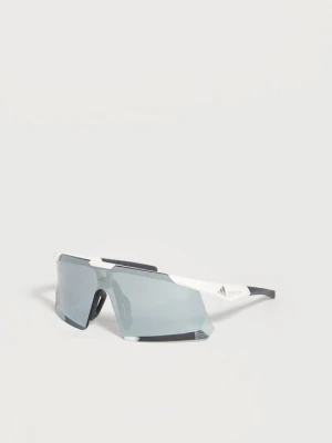 Okulary sportowe Adidas biały