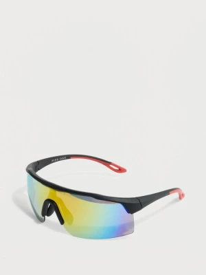 Okulary sportowe Pier One Sport By Zalando czarny