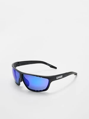 Okulary sportowe Uvex czarny