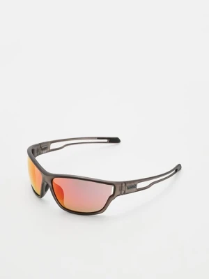 Okulary sportowe Uvex czerwony