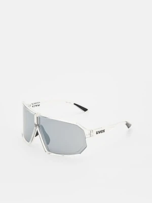Okulary sportowe Uvex srebrny