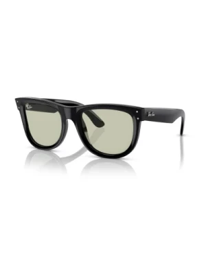 Okulary Wayfarer Reverse Czarnozielone Ray-Ban