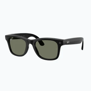 Okulary z kamerą Ray-Ban Meta Wayfarer shiny black / g15 green polar