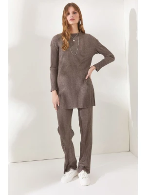 Olalook 2-częściowy zestaw w kolorze brązowym rozmiar: M