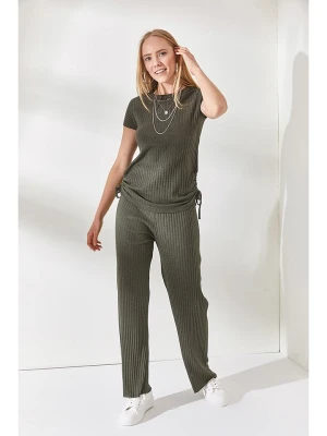 Olalook 2-częściowy zestaw w kolorze khaki rozmiar: S