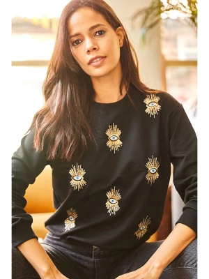 Olalook Bluza w kolorze czarnym rozmiar: M