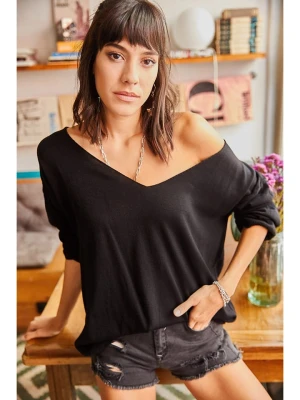 Olalook Bluzka w kolorze czarnym rozmiar: onesize