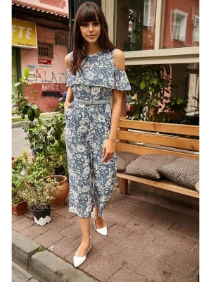 Olalook Kombinezon w kolorze błękitnym rozmiar: L