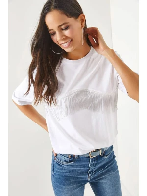 Olalook Koszulka w kolorze białym rozmiar: S