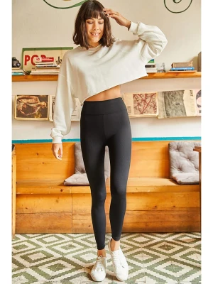 Olalook Legginsy w kolorze czarnym rozmiar: S