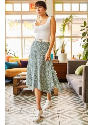 Olalook Spódnica w kolorze miętowym rozmiar: M