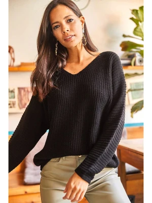 Olalook Sweter w kolorze czarnym rozmiar: onesize