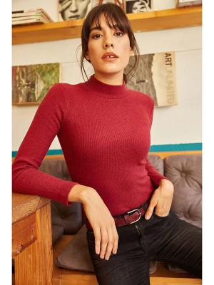 Olalook Sweter w kolorze czerwonym rozmiar: onesize