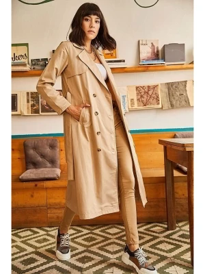 Olalook Trencz w kolorze beżowym rozmiar: L