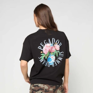 Olargues Heavy Oversized Tee Pegador czarny