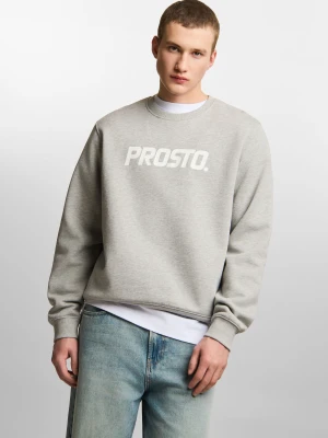 Zdjęcie produktu Old Logo bluza bez kaptura regular męska szara Klasyk