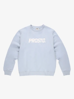 Old Logo bluza męska bez kaptura jasnoniebieska Klasyk