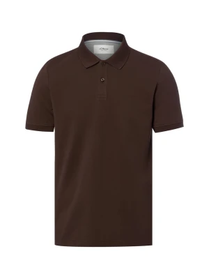 .Oliver koszulka polo Mężczyźni Bawełna brązowy s.Oliver